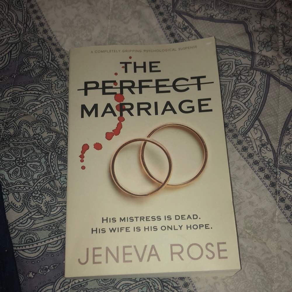 The Perfect Marriage Paperback Book by Jeneva Rose